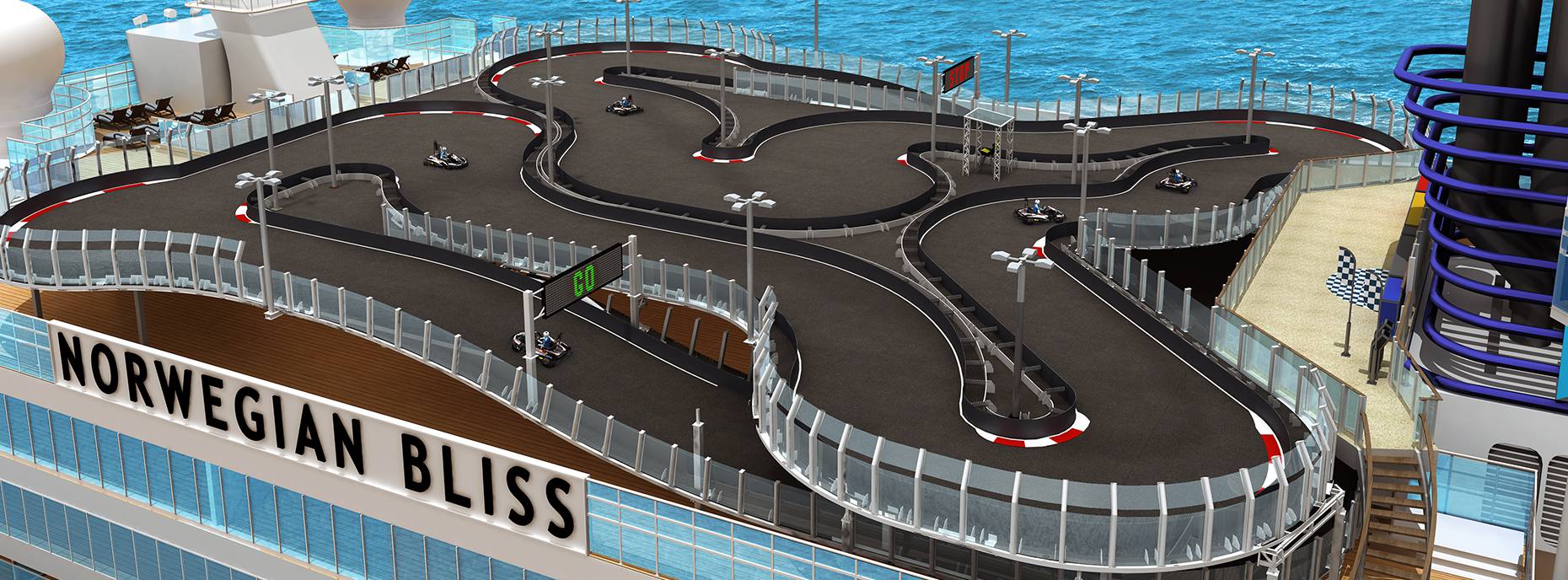 Norwegian Bliss Racetrack